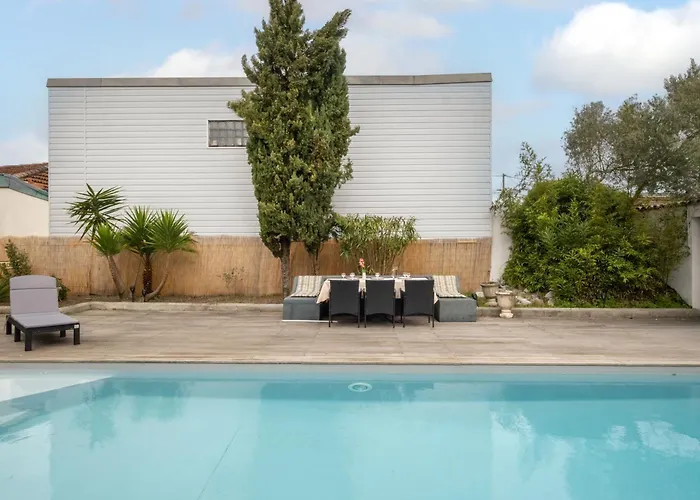 La Casa Rocha - Piscine - Clim - Parking Privee 펜션 라테스트드뷔크